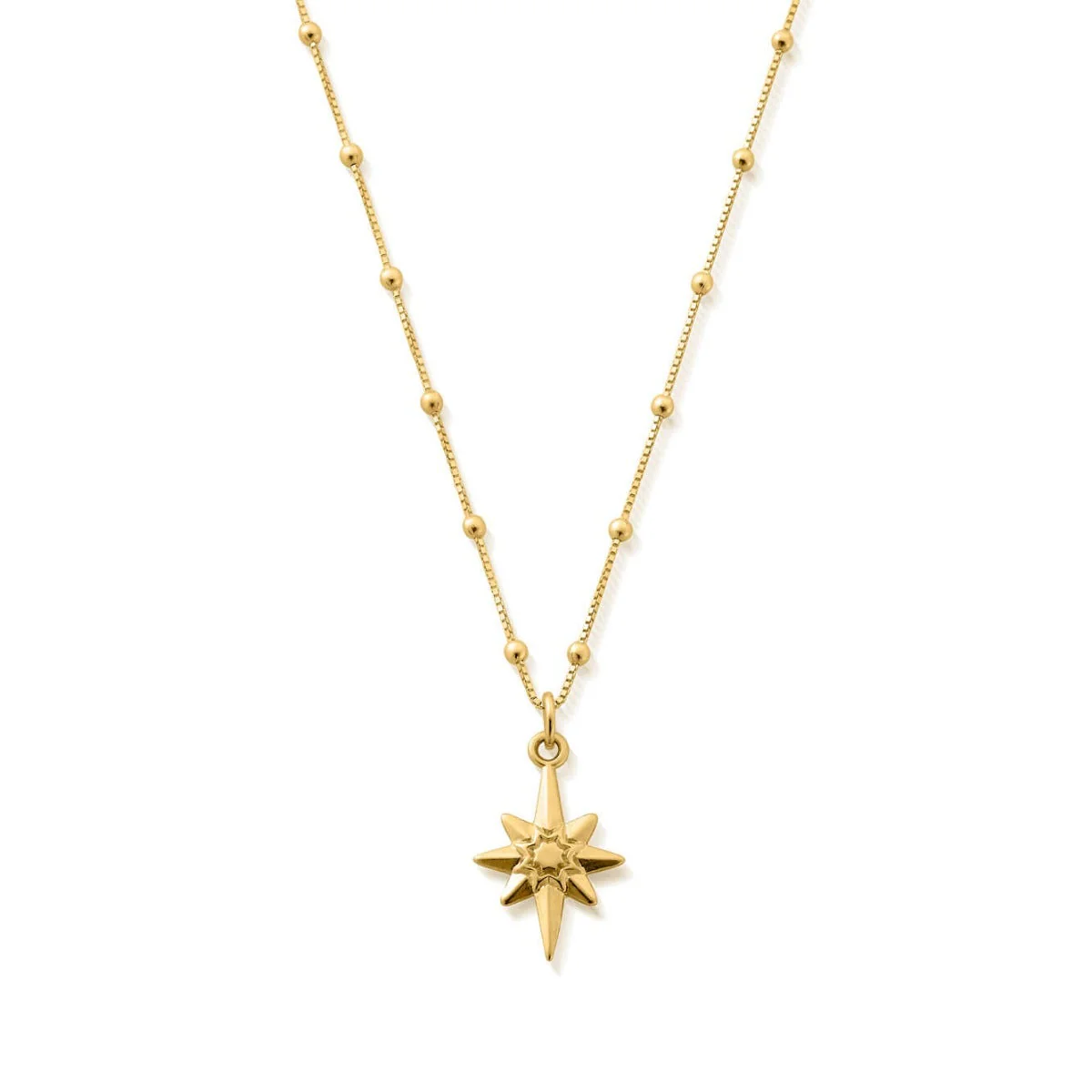 Bobble Chain Lucky Star Necklace - Image 7