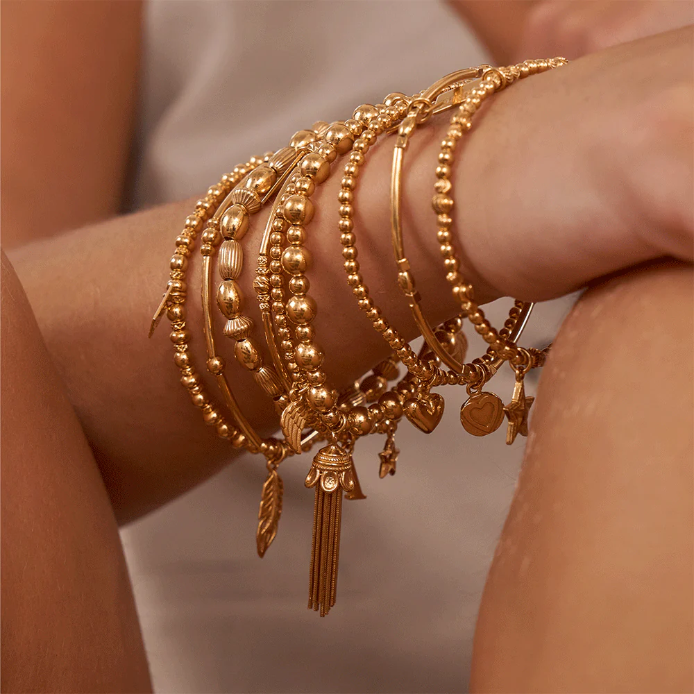 Cute Charm Puffed Heart Bracelet - Image 4
