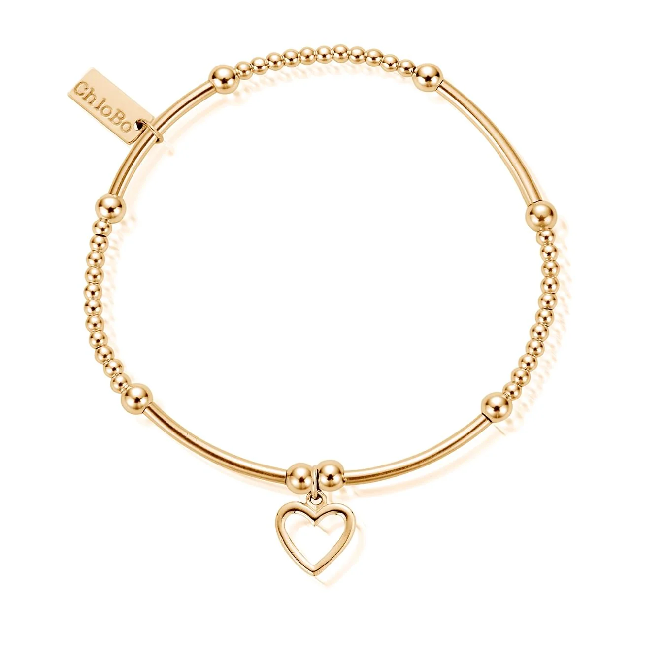Cute Mini Open Heart Bracelet - Image 5