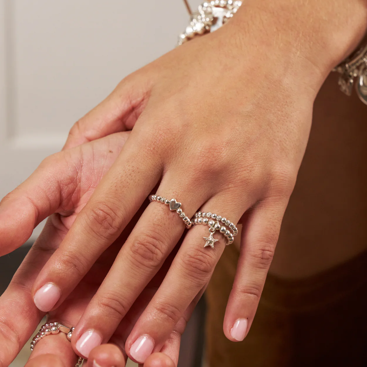 Inset Heart Ring - Image 2