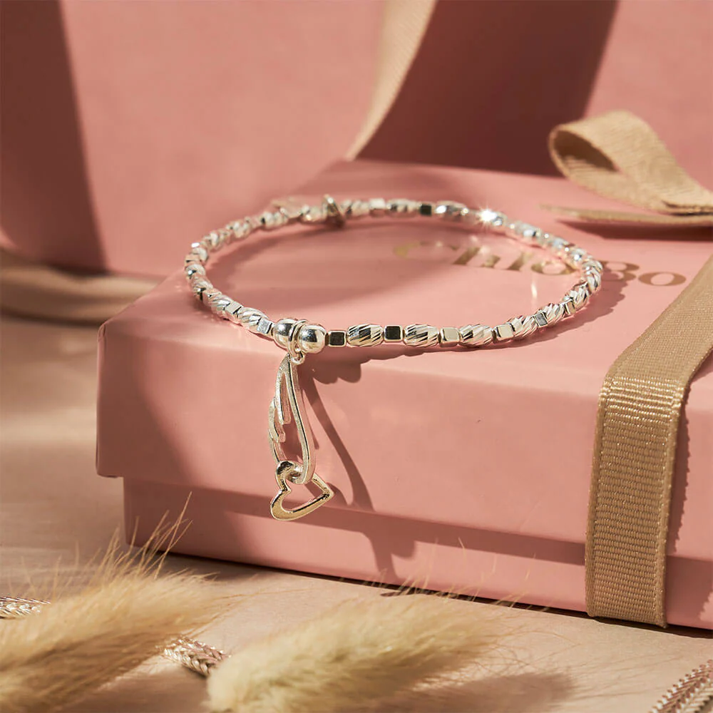 Interlocking Heart & Angel Wing Gift Set - Image 5
