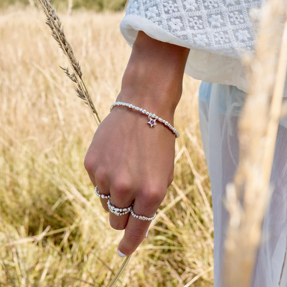January Birthstone Bracelet - Image 2