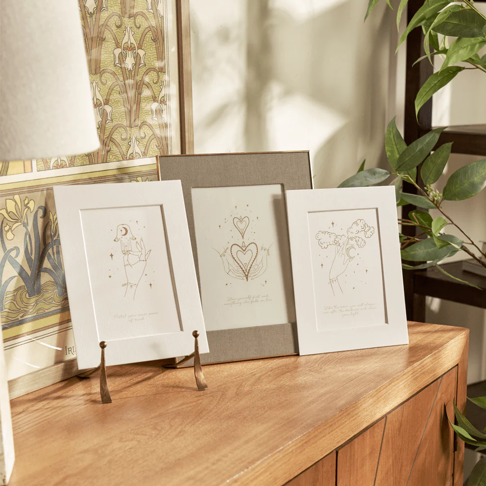 Limited Edition Aligned in Love A5 Print - Image 2