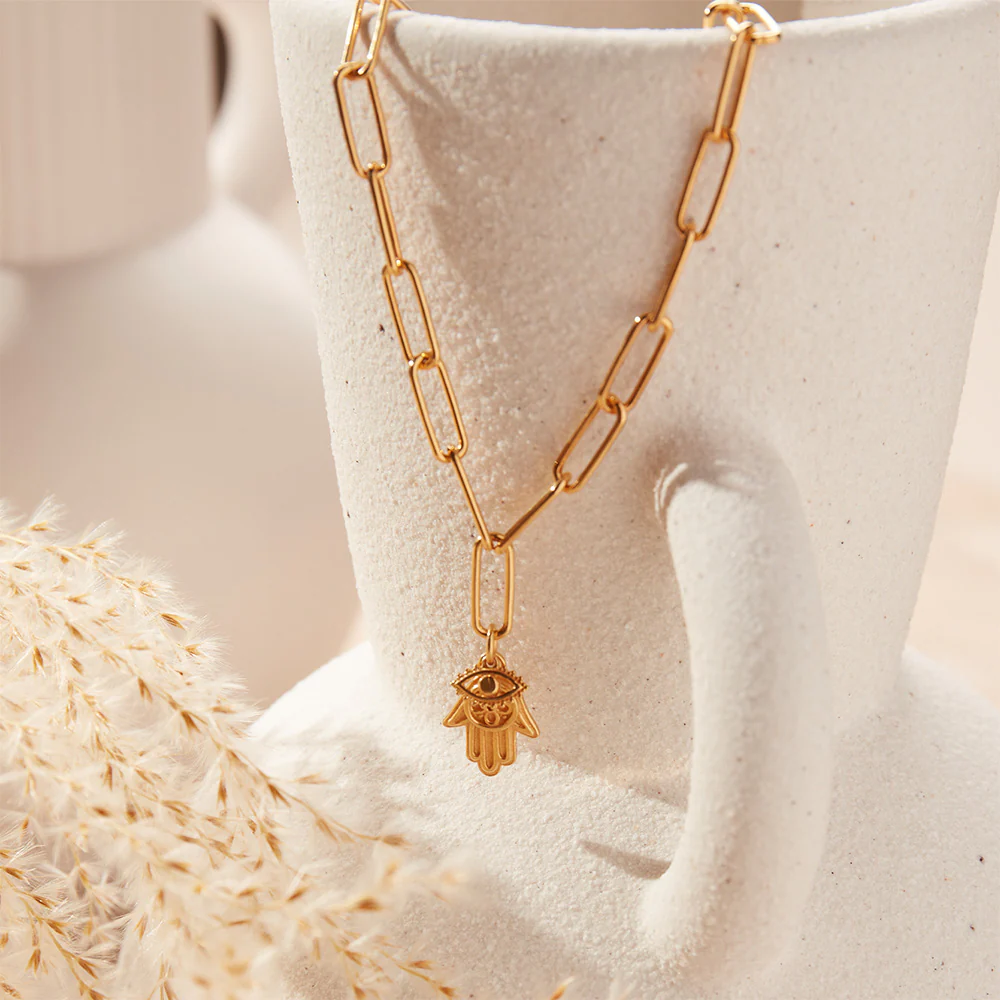 Link Chain Protection Necklace - Image 3