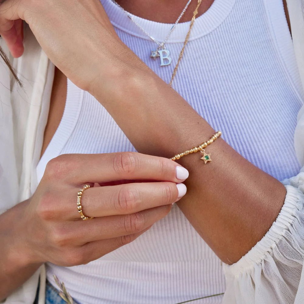 May Birthstone Bracelet - Image 4