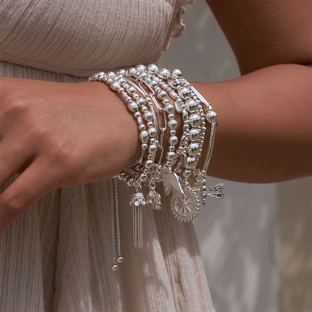 Medium Ball Bobble Compass Bracelet - Image 2