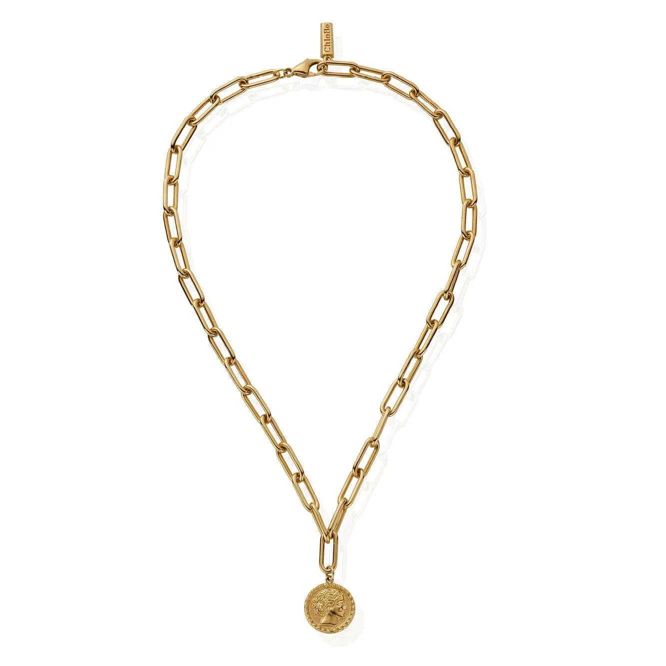 Medium Link Aphrodite Goddess Necklace - Image 3