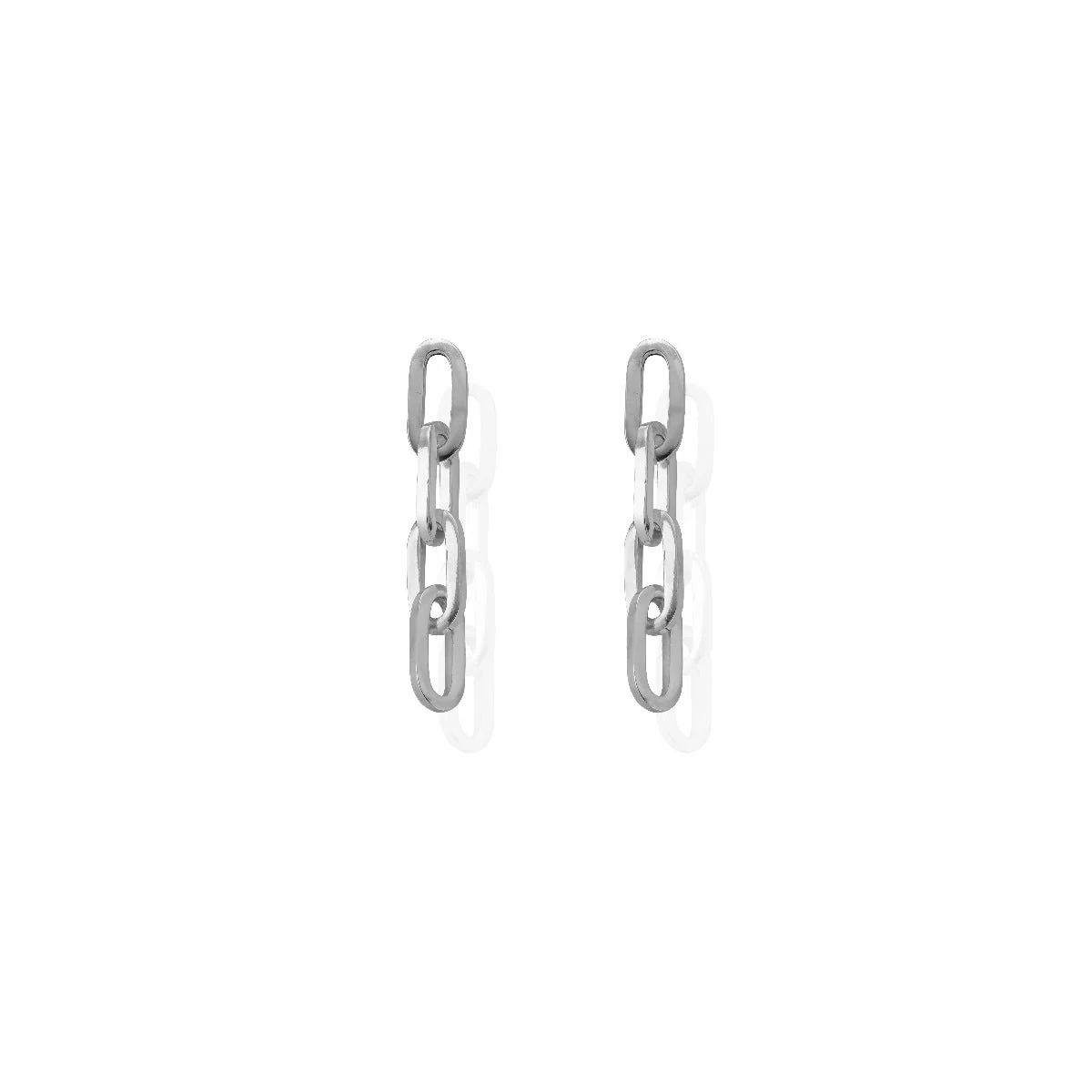 Mini Four Link Earrings