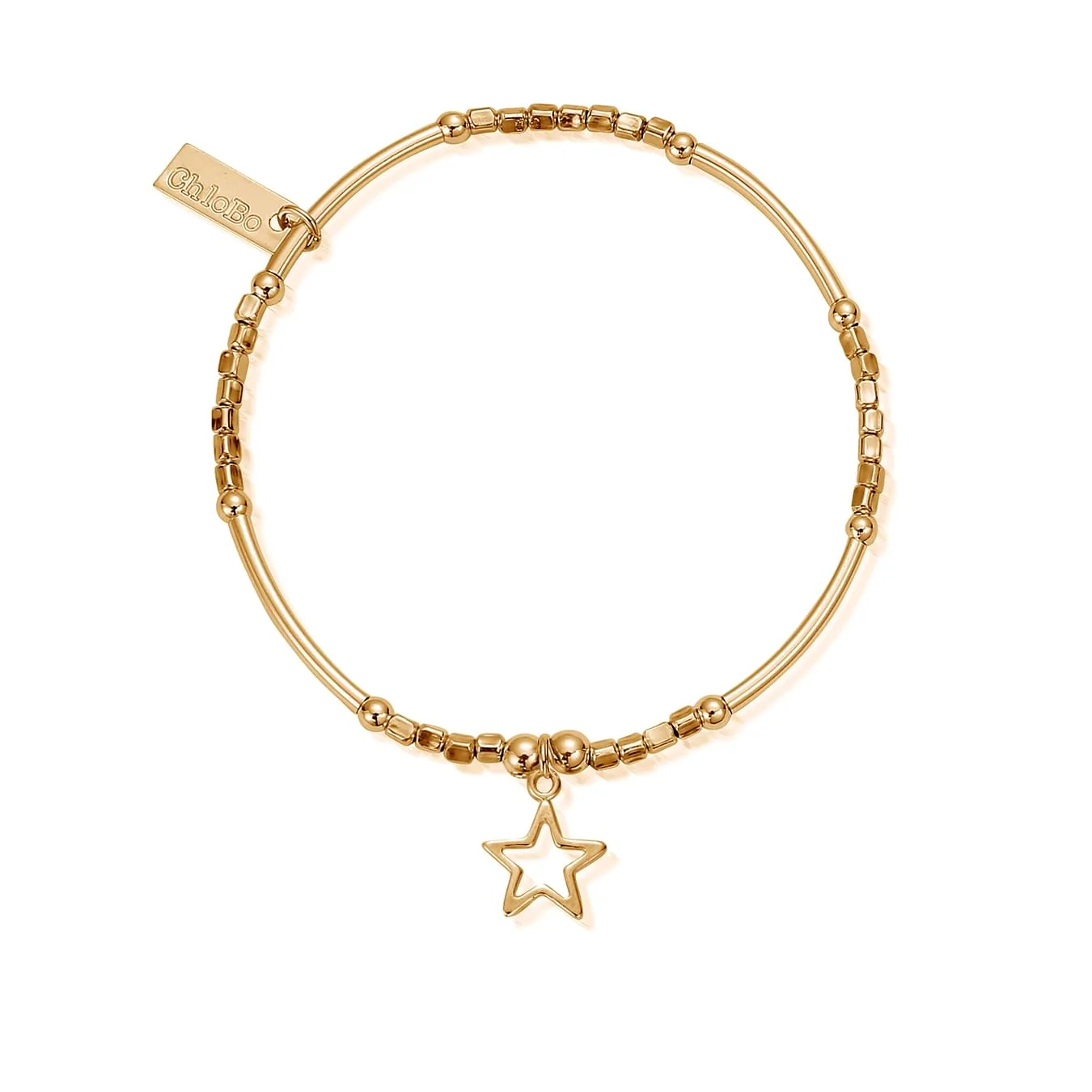 Mini Noodle Cube Open Star Bracelet - Image 3