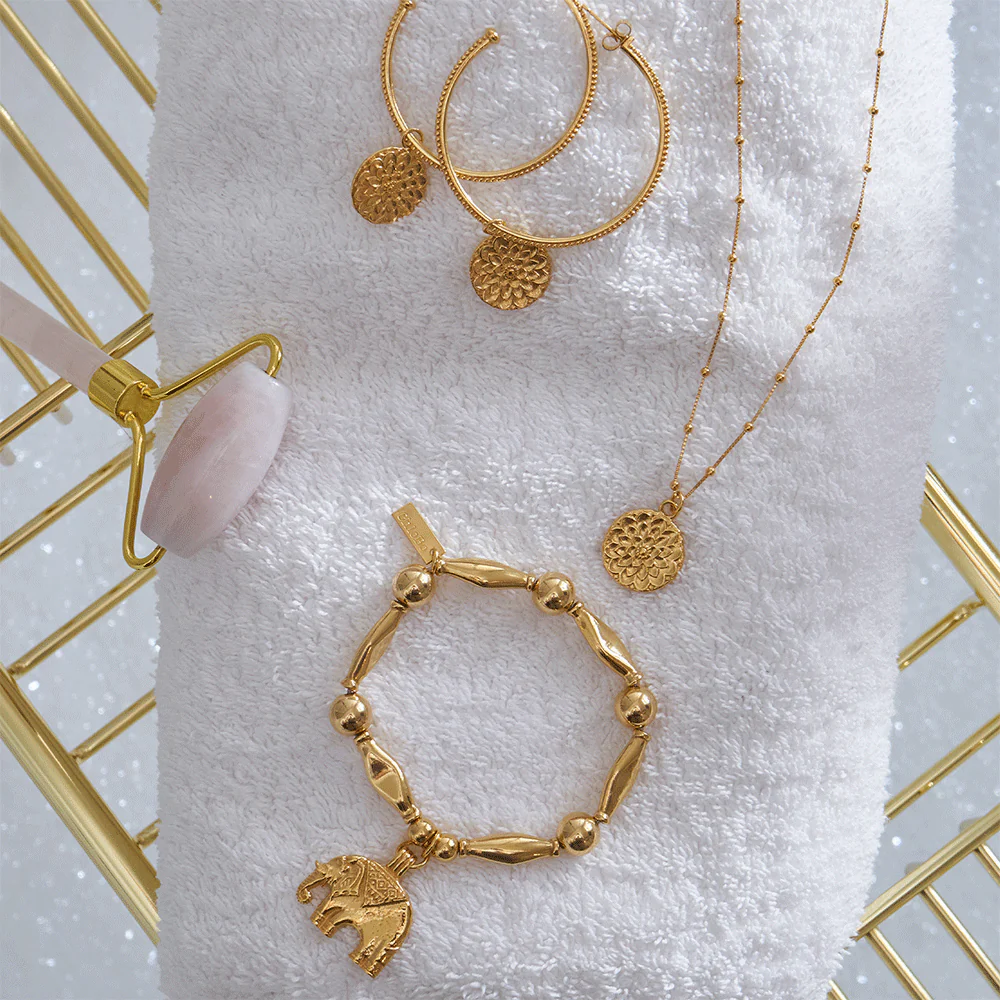 Personalised Bobble Chain Moonflower Necklace - Image 10