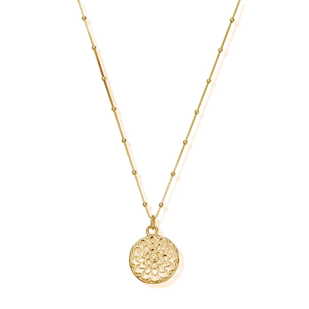 Personalised Bobble Chain Moonflower Necklace - Image 12
