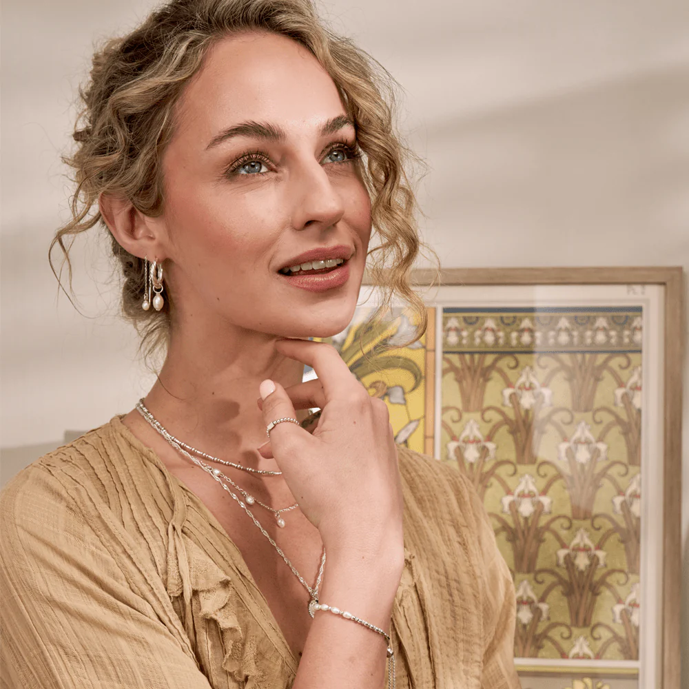Ocean Pearl Hoops - Image 9