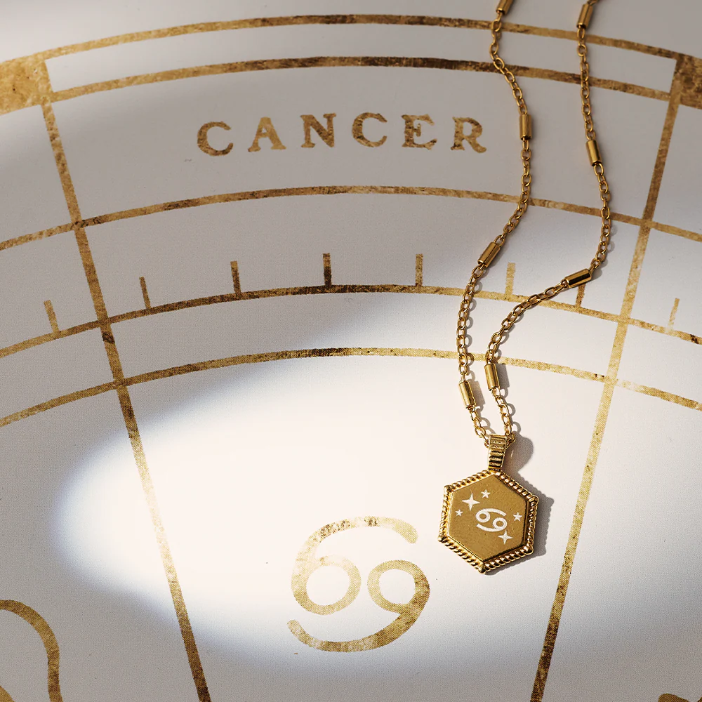 Personalised Hexagon Coin Necklace - Image 8