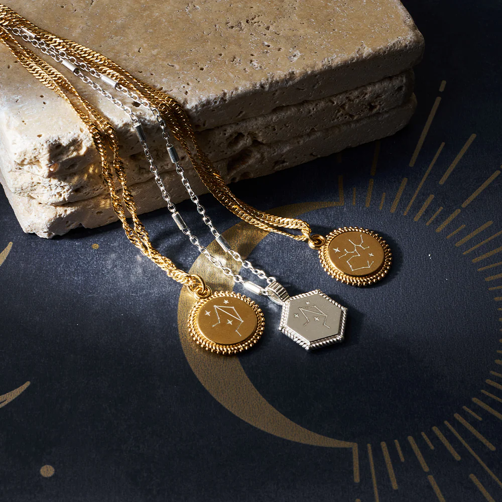 Personalised Moon Coin Necklace - Image 6