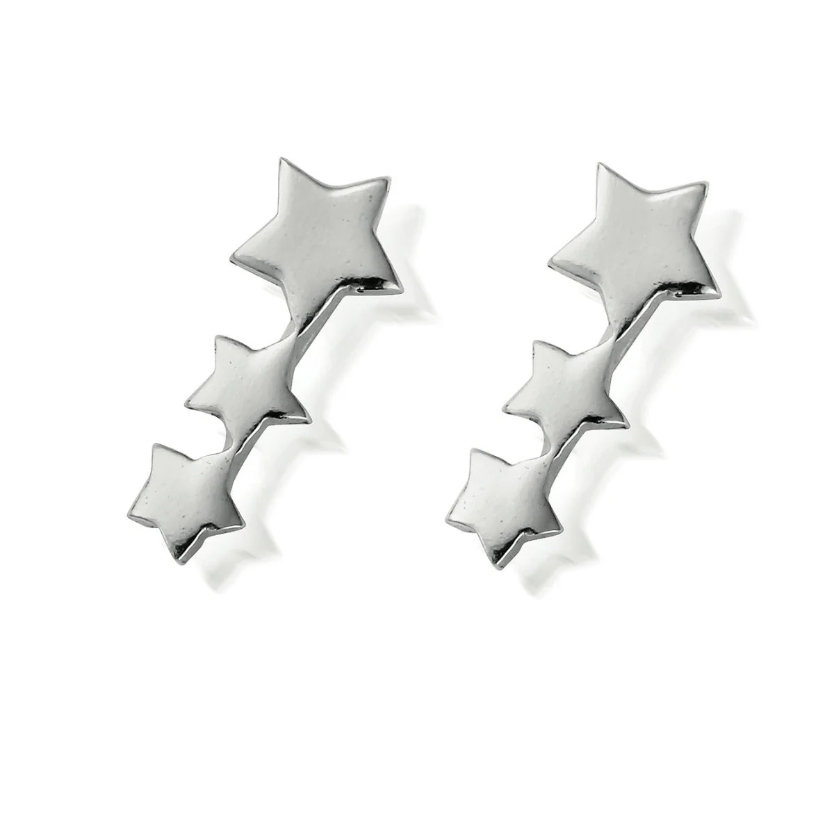 Shooting Star Cuff Earrings