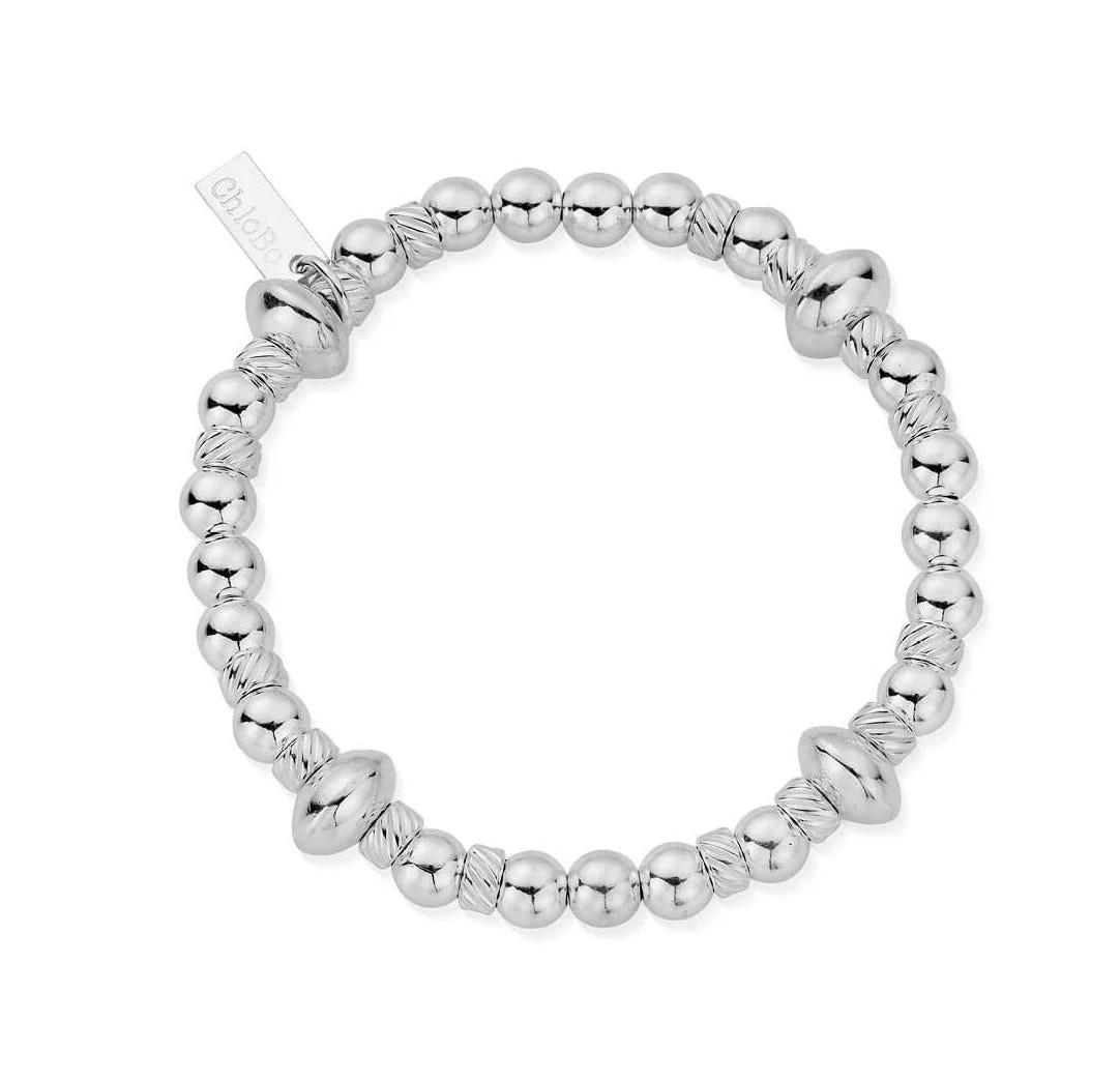 Twisted Disc Bracelet